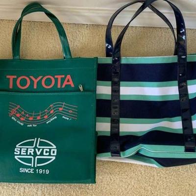 MMM107 Striped and Vintage Toyota Handbags