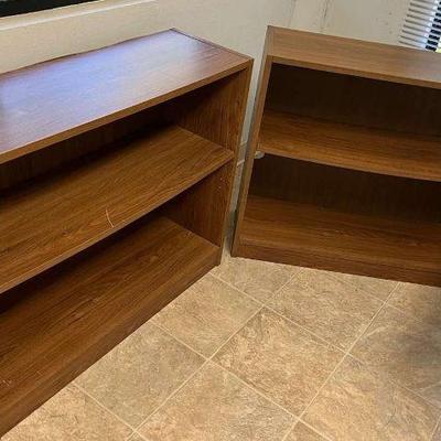 MMM167 Two Low Pressed Wood Shelves