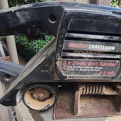 MMM023 - Craftsman 3 X 21-Inch Belt Sander 