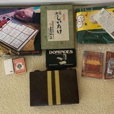 MMM026 Cards, Boards Games, and a Toy