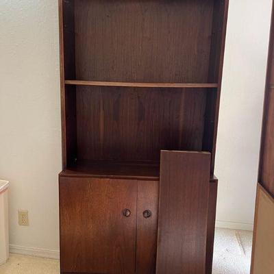 MMM036- Wooden Bookshelf Made In Belgium 