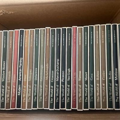 MMM110 Time Life Library Of Art Books 
