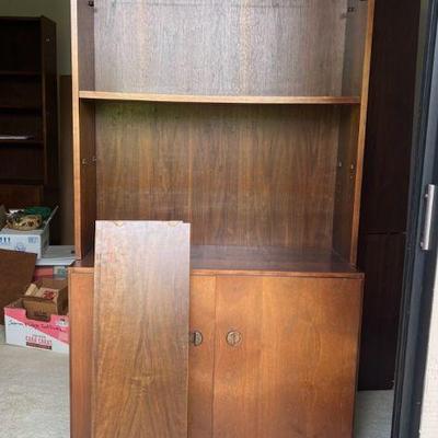 MMM037- Wooden Bookshelf With Veneer Laminate Made In Belgium