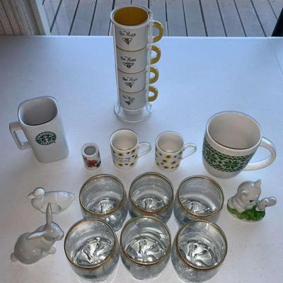 MMM200 Miscellaneous Mugs, Glass Cups, and Figurines