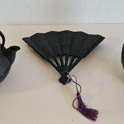 MMM123-Japanese Nambu Tetsubin Cast Iron Teapot Set