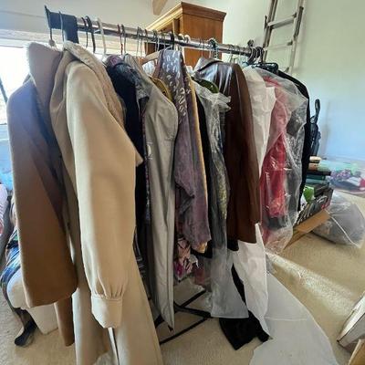 MMM127 Rack Of Suits And Women’s Jackets