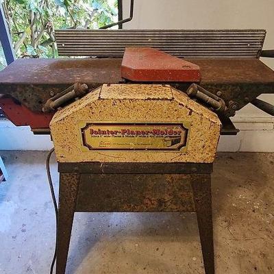 MMM146 - Vintage BelSaw Jointer-Planer-Molder