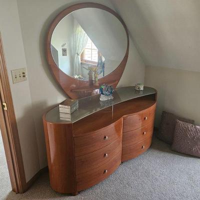MCM Mid Century 3 pc bedroom suite 