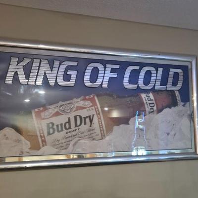 Bud Dry bar sign