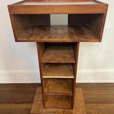 Vintage Storage Display Tower / Pulpit
