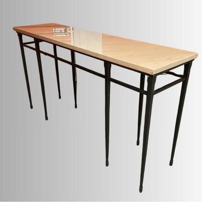 Marble Top Console Table
