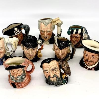 Royal Doulton Toby mugs