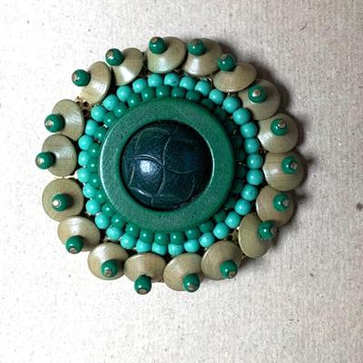 Vintage handmade brooch