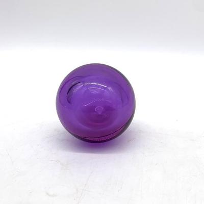 Baccarat Sirius crystal sphere, approx. 4” diam.