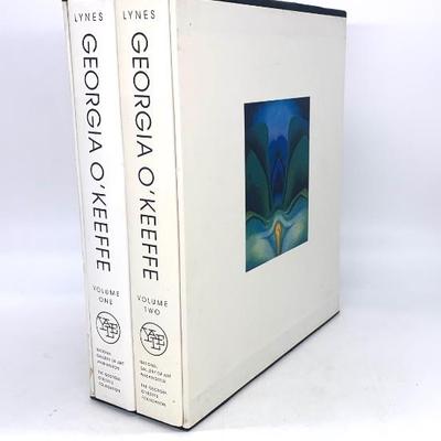 Georgia O’keeffe Catalog Raisonne. Barbara Buhler Lynes, Yale. 2 vol. set in slip case.