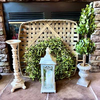 Lantern, Tobacco Basket, Topiary