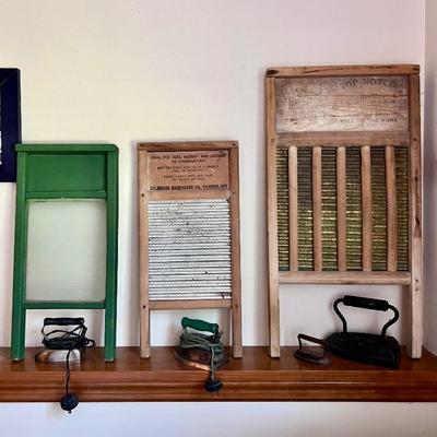 Vintage washboards