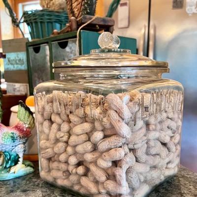 Vintage planters peanuts jar