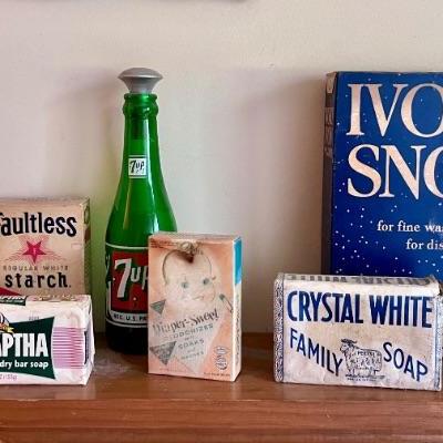 Vintage advertising items