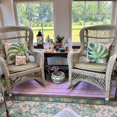 Wicker Rocking Chairs