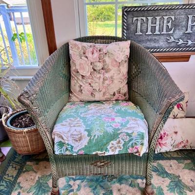 Wicker chair