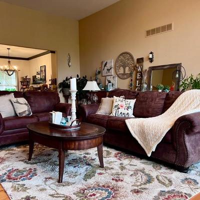 Sofa and Loveseat, Coffee Table and End Table