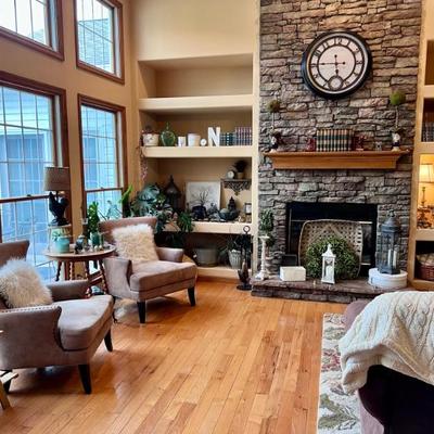 Wingback Arm Chairs Home Decor