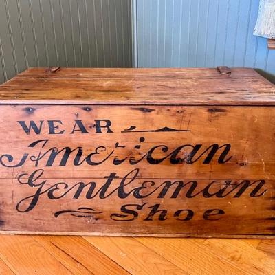 Vintage Advertising Crate