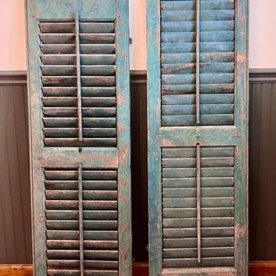 Vintage shutters