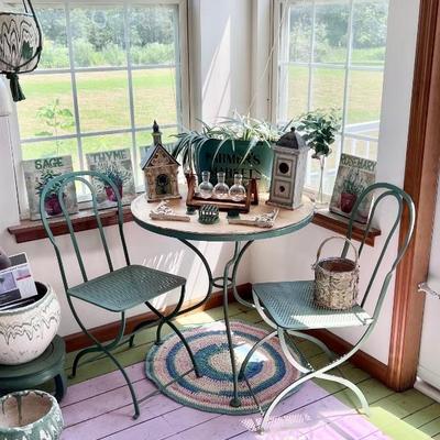 Table and chairs