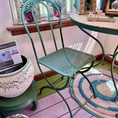 Iron Folding Chair