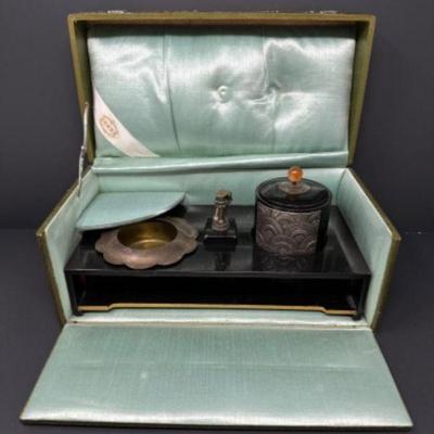 K. Hattori & Co. Mixed Metal Smoking Set	