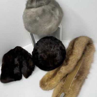 Mink Furs: Designer Collars & Winter Hats Collection	