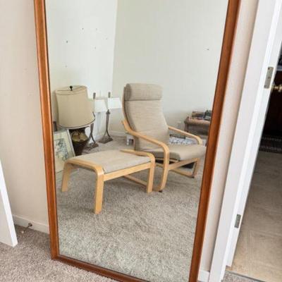 Large Wall Mirror, Heritage Declaration by Drexel – Likely Teak	