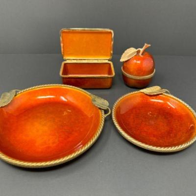 Vintage Evans Smoking Set	