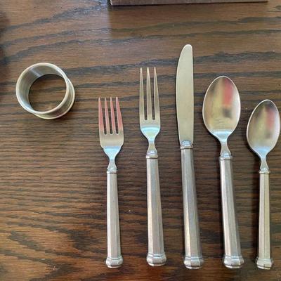 5 PC Gorham Octette Pewter Flatware 