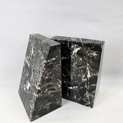 marble bookends