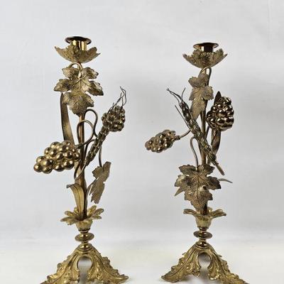 brass candlesticks