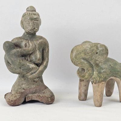 carved statues
