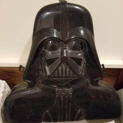 Darth Vader and Star Wars figures carrying case