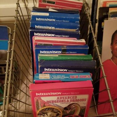Intellivision cartridges