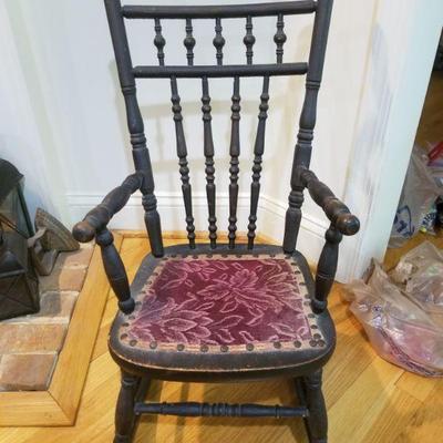 Vintage child's rocker