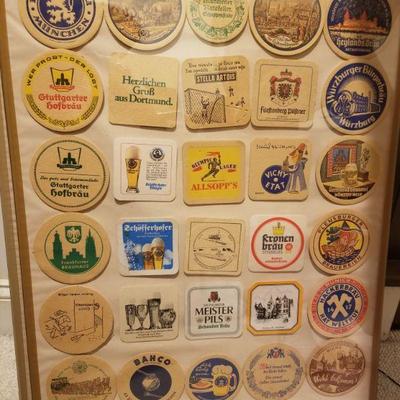 International coasters framed