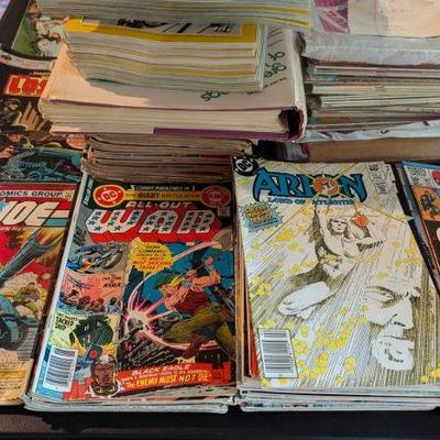 Lots of comic books