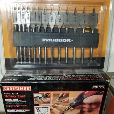Warrior brand professional  spade bit drill set