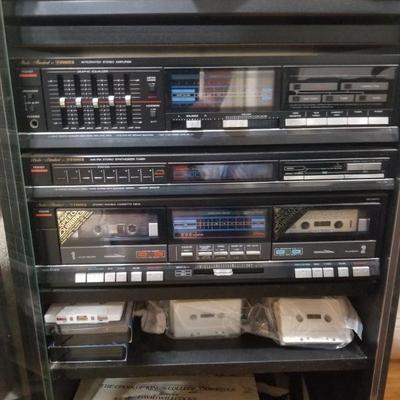 Vintage Fisher stereo system