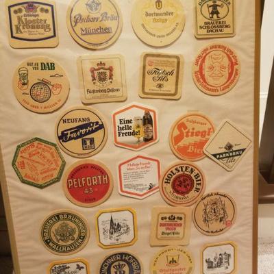 International coasters framed