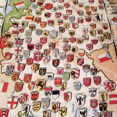 German Souvenir Views tablecloth