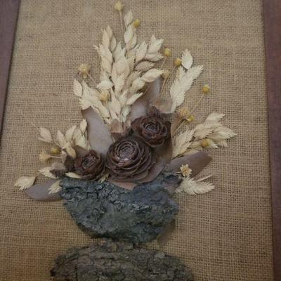 Framed wall art