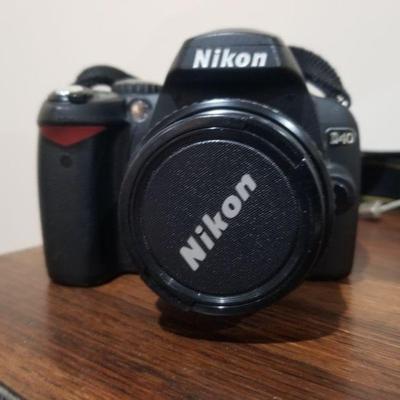 Nikon camera and case
